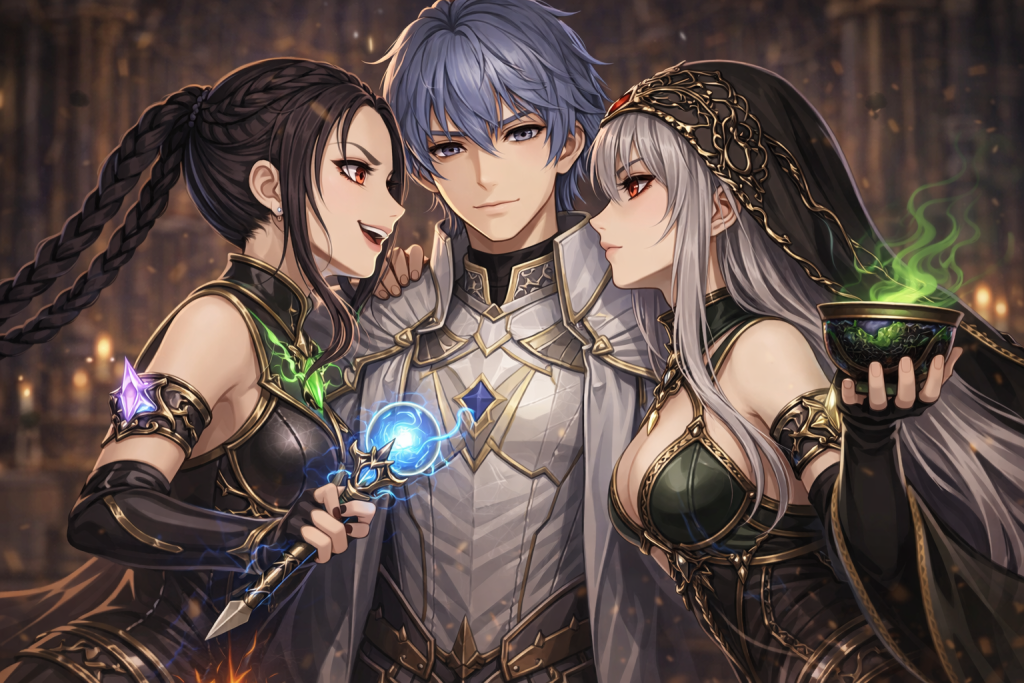 Triads Aurelion Seraphine Kaelis