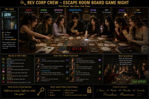 Escape room challenge...